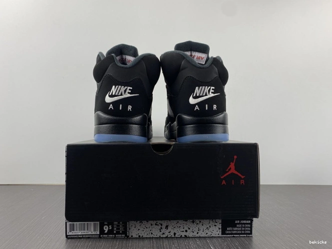 Rep black retro air 5 metallic jordan 845035-003 0512
